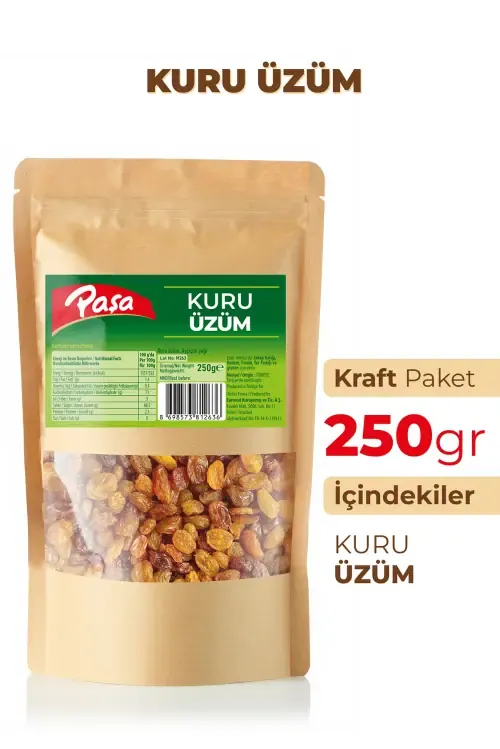 KURU UZUM 250 GR
